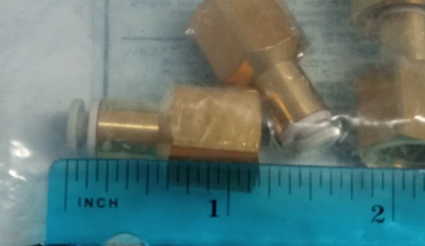 SMC KQ2F04-02 4MMx1/4"NPT push-to-connect female connector **10-pack** - Image 3 of 4