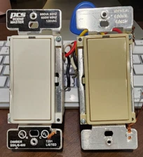 Powerline Control Systems - PCS Scene Master SS1L/S 600W Dimmer - White & Ivory