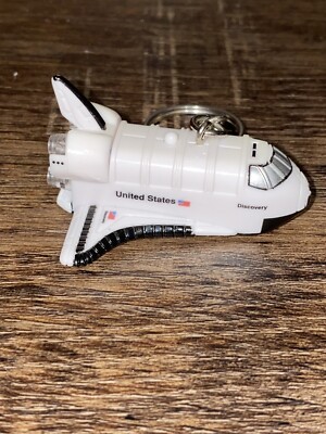 NASA Space Shuttle Discovery Keychain with lights and sound United States White