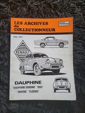 Revue technique Renault DAUPHINE
