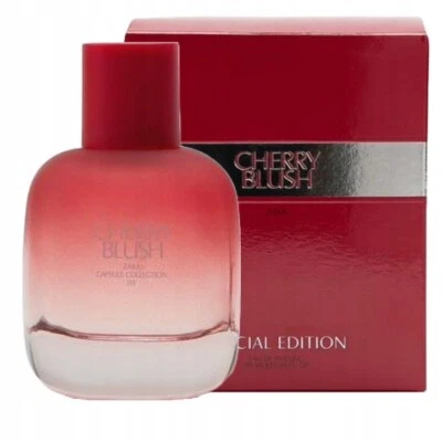 Zara Cherry Blush Eau De Parfum Femme Édition Spéciale Parfum 90ml 3.04 Oz Neuf - Photo 1/3