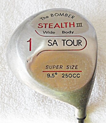 USA TOUR THE BOMBER STEALTH III WIDE BODY DRIVER 9.5* 250CC - GAO GRAPHITE 