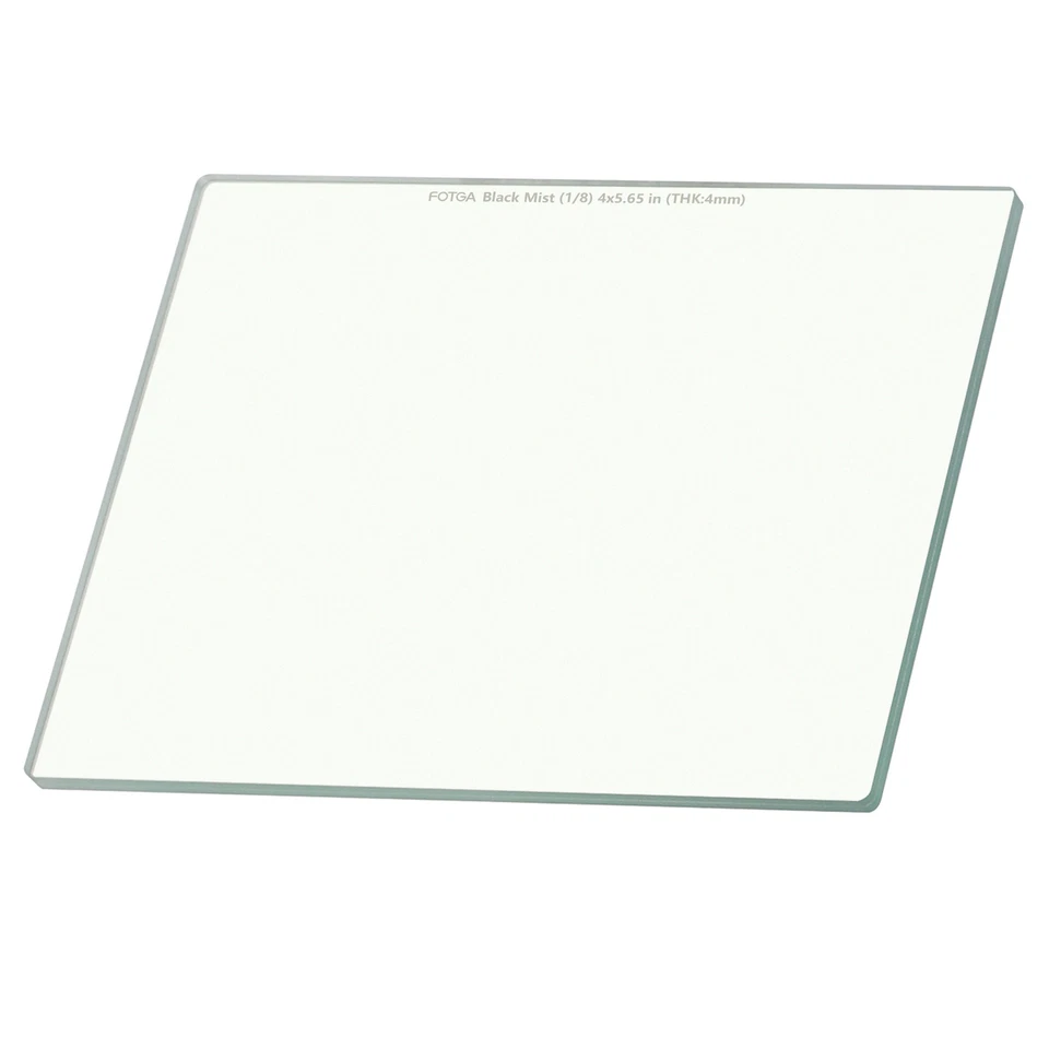FOTGA 4x5.65" Black Diffusion 1/8 Filter, Soft Mist Dreamy Effect Optical Glass - Image 2 of 4