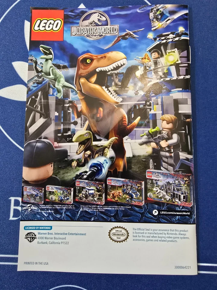 Lego Jurrasic World Wii U en caja original. Probado. Funcionando. Foto 2 de 4