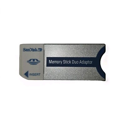 San Disk Memory Stick To Sony Memory Stick Pro Duo Card Adapter MSAC-M2 ...