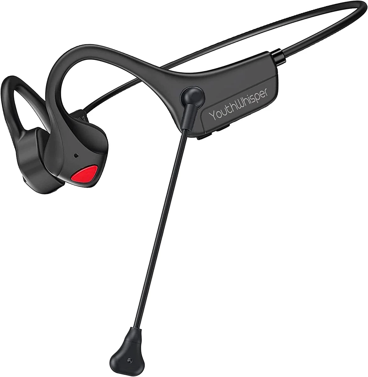 Bone Conduction Headphones Bluetooth with Microphones Wireless Headset Open Ea