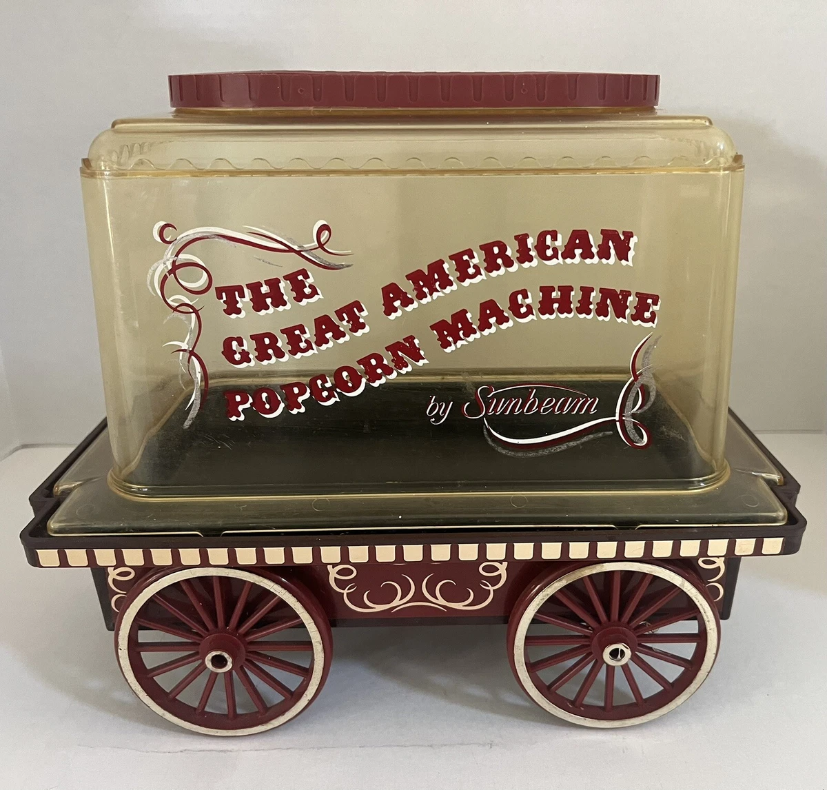 The Great American Popcorn Machine by Sunbeam Vintage, Works email.unae