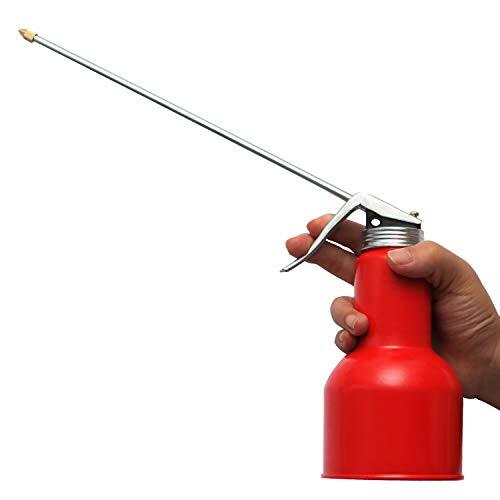 High Pressure Pistol Hand Pump Oil Can with 9.65 inch Metal Spout (16 oz/500ML) - Picture 4 of 7