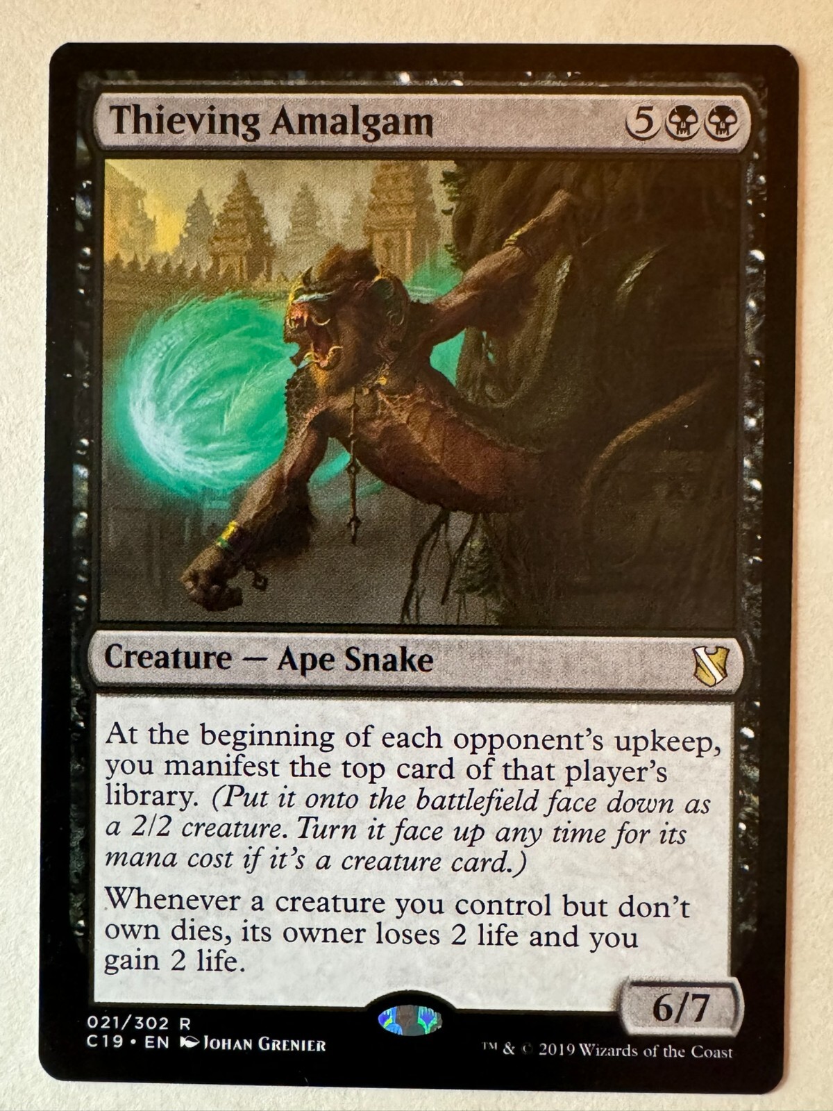 Thieving Amalgam 021 Commander 2019 NM