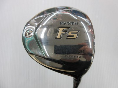Ryoma Golf F Silver FW 18° Regular 5W Fairway wood 42.5in RH AD 