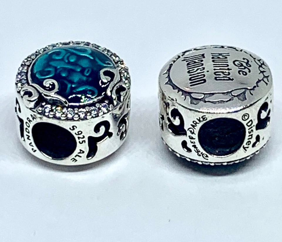 AUTÉNTICO ENCANTO PANDORA PARQUES DISNEY MANSIÓN EMBRUJADA SEÑORA LEOTA #798121CZ #54 Foto 2 de 4