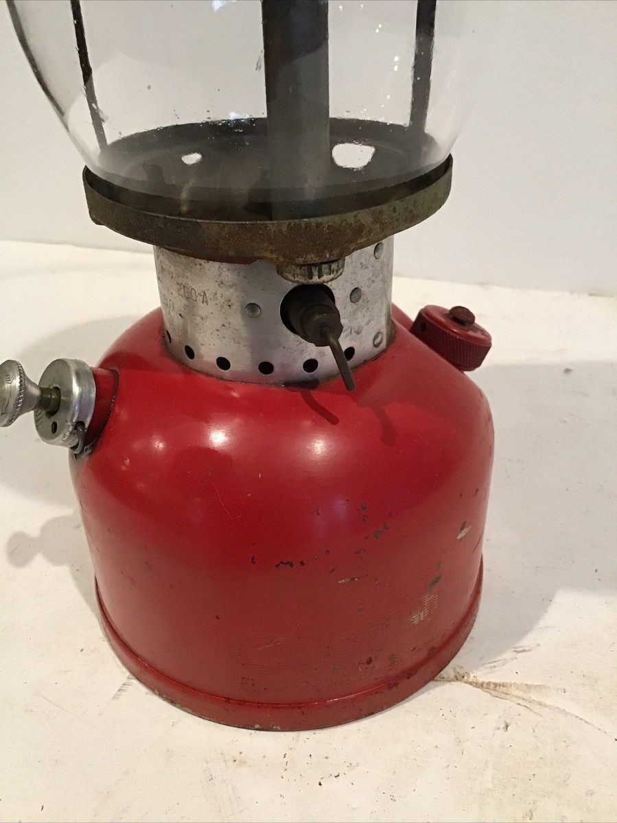 Coleman Lantern 200A Vintage 1963年 Vintage 1963 Coleman 200a Single Mantle Lantern, Custom