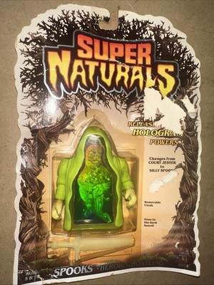 1986 Super Naturals SPOOKS Evil Ghostling Tonka Action Figure HOLOGRAM SEALED