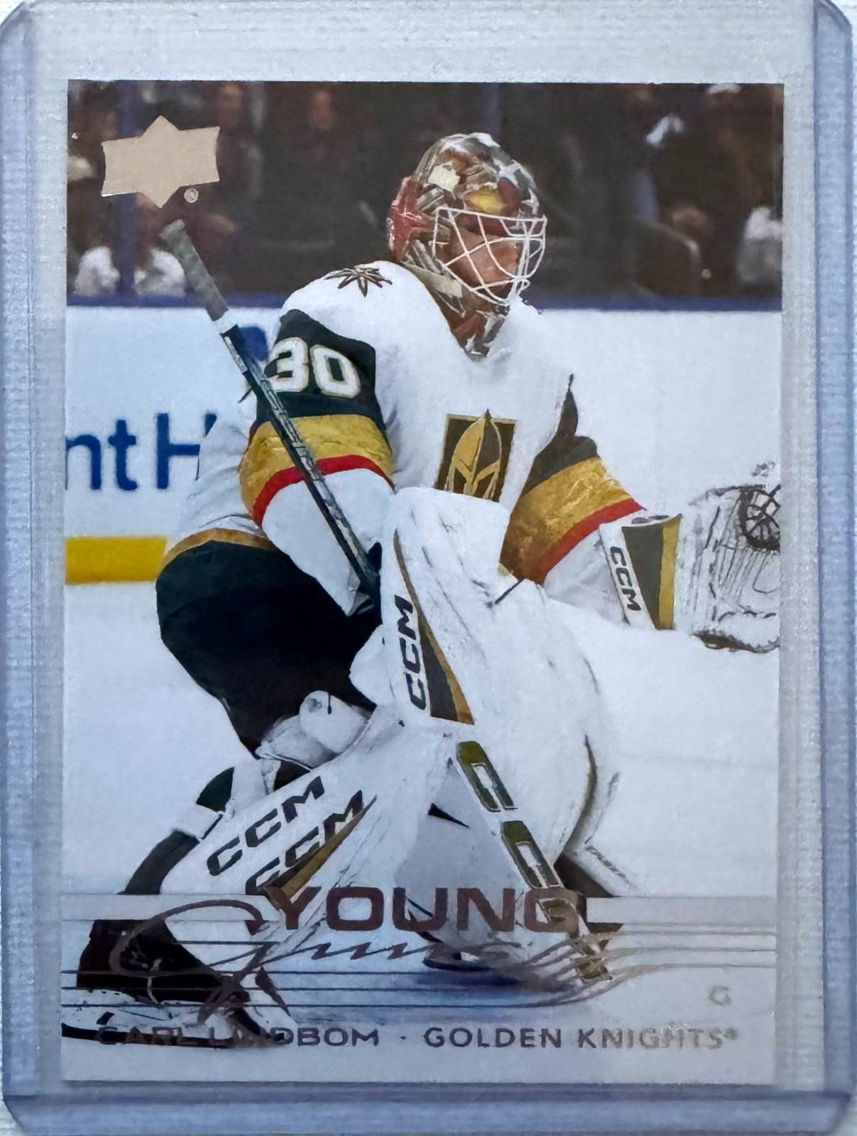 2025-26 Upper Deck Carl Lindbom Young Guns #464 UD Series 2 Rookie