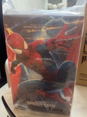 Hot Toys MMS658 The Amazing Spiderman 2 1/6 The Amazing Spiderman New In Stock 