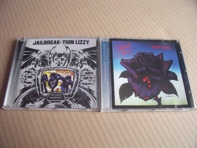 2 x Thin Lizzy - Jailbreak + Black Rose / Digitally Remastered