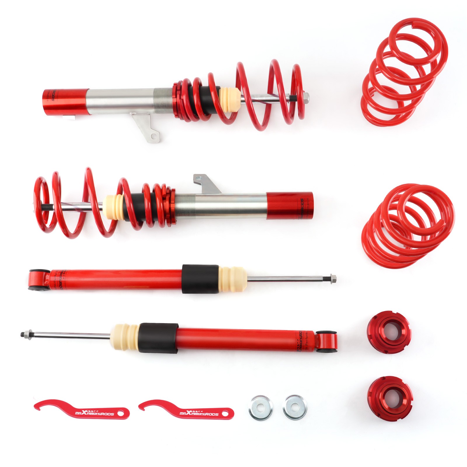 Coilovers Lowering Kit for VW Golf MK5 1K1 2003-2009 1.9 TDI 2.0 GTI 2.5