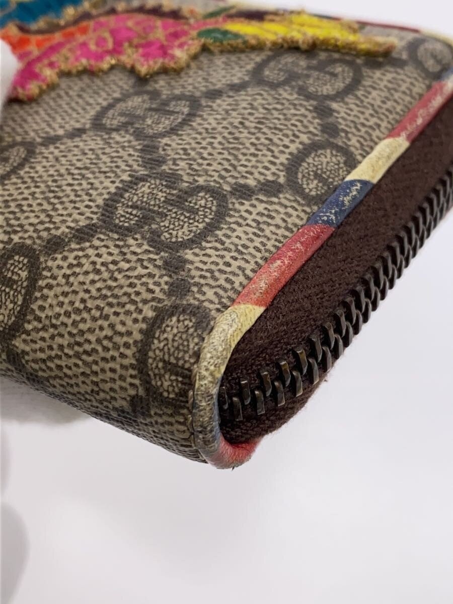 GUCCI Card Case GG Supreme PVC BEG ​​Women's thumbnail 5