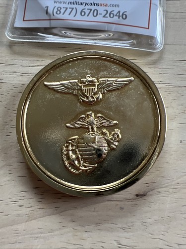 Vintage USMC SkyHawkers A-4s Forever Challenge Coin - Picture 6 of 9