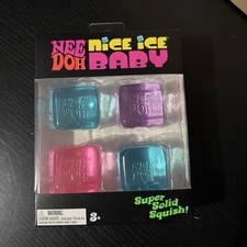 NeeDoh Nice Ice Baby 4 pack Authentic Schylli...
