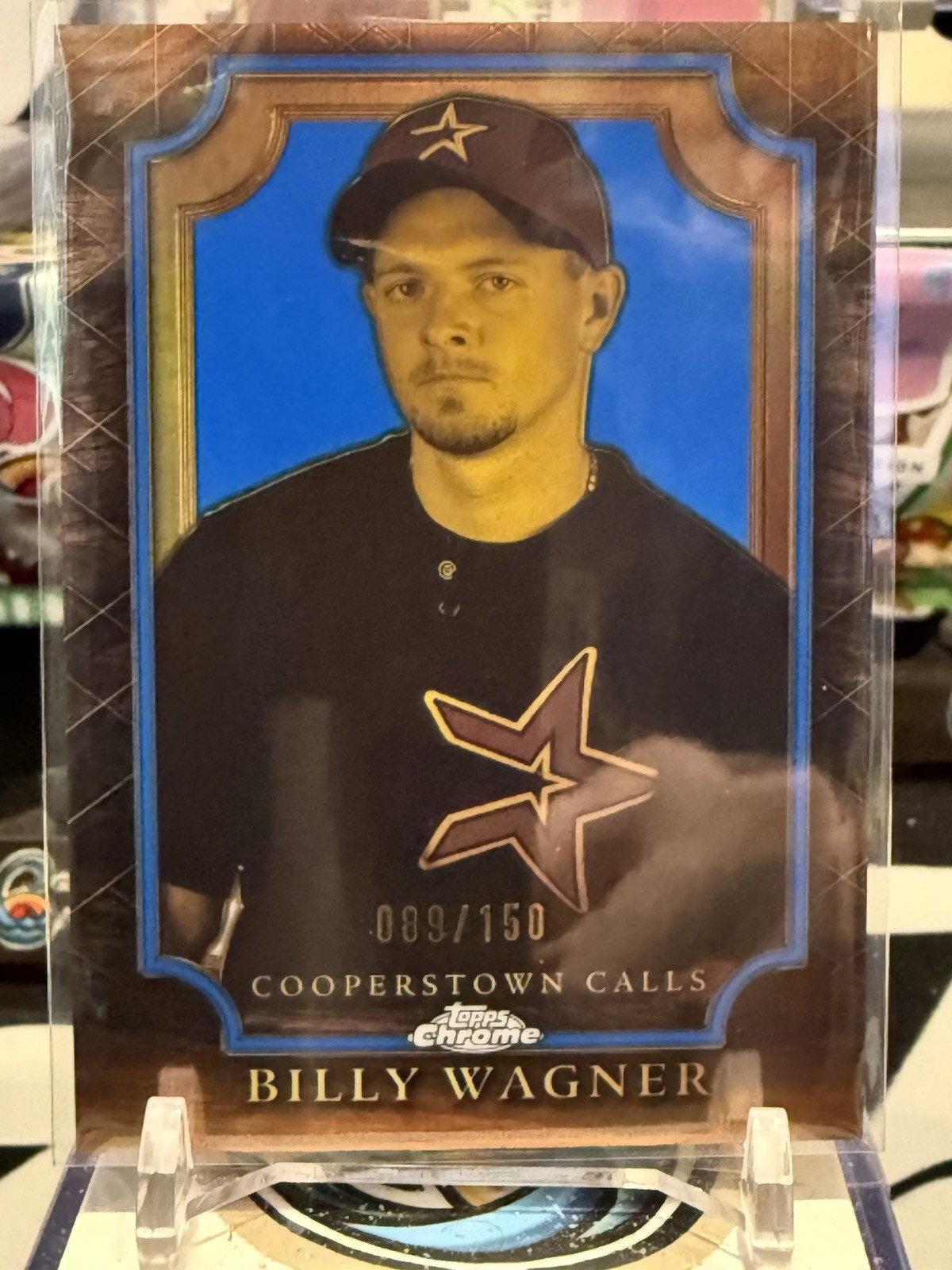 2025 Topps Chrome Cooperstown Calls Blue Billy Wagner /150 (CC-3) Astros SP TZ