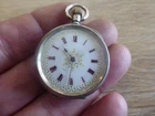 OMEGA SUPERB QUALITY ANTIQUE   SILVER  FOB / POCKET WATCH WORKING