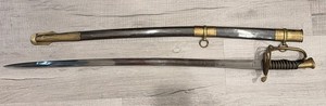 Antique Style Fayetteville Armory Civil War Officers Confederate CS Sword 
