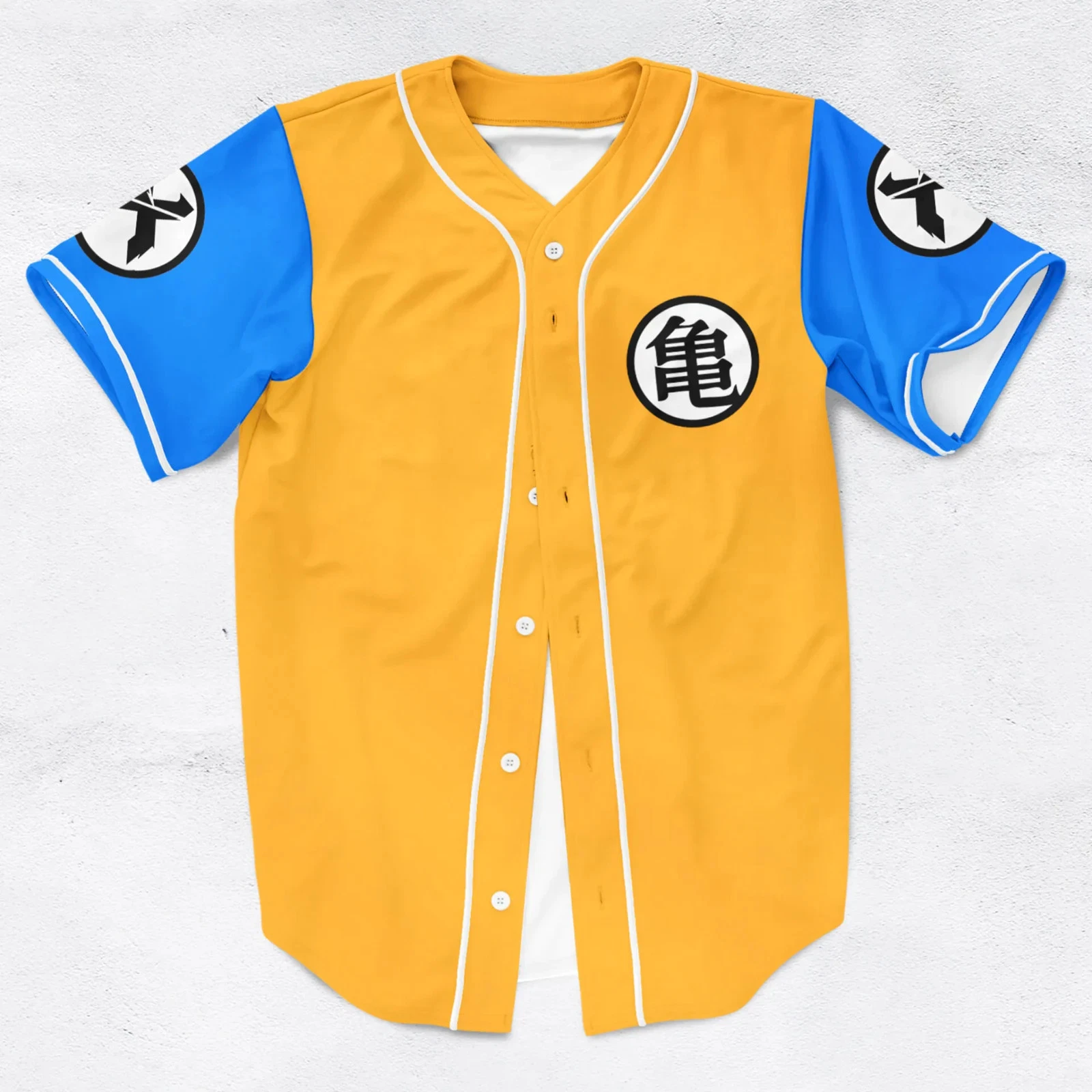 Excision goku kame kai Dragon Ball Z rave Baseball Jersey for EDM