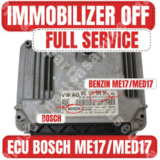 Immo Off Programming Service Immobilizer Delete Vw Volkswagen Audi Me17 Med17