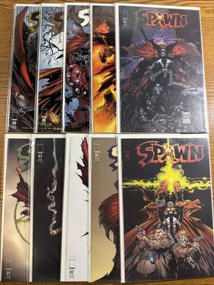 Spawn #80 81 82 83 84 85 86 87 88 89 1992 Image Lot Run Set Mcfarlane NM-