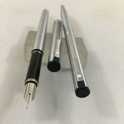 Sheaffer TRZ Slim steel set FP+BP steel Fine+Sheaffer converter NEW USA