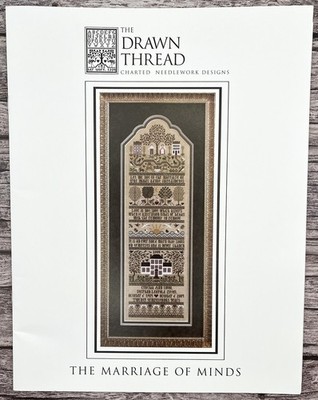 The Drawn Thread The Marriage of Minds Cross Stitch Chart NEW / Unused