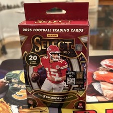 2025 Panini Select Football Trading Cards Hanger Box 20 Card Sealed 🔥 Dart
