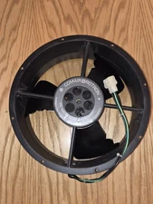 Rotron Caravel CL2L2 Comair Round Axial Exhaust Cooling Fan Blower, 115V, Used.