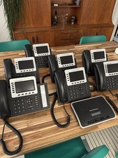 Grandstream VoIP Phone UCM6202 IP PBX Box & 6x GXP Enterprise IP Phones Job Lot