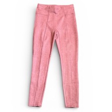 Spanx Faux Suede High Waisted Leggings Women s M Rich Rose