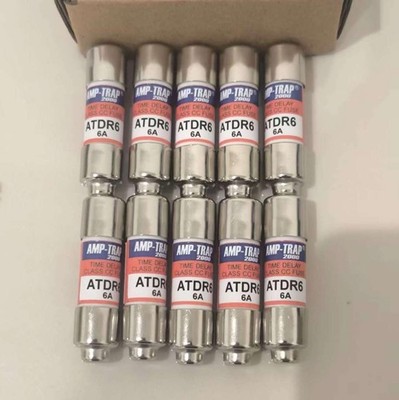 10PCS OEM Class CC Fuse ATDR6 ATDR-6, Time delay fuse 600V 6A