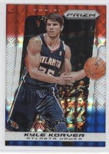 2013-14 Panini Prizm Red White & Blue Mosaic Prizm Kyle Korver #161 0b3