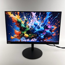 Lenovo ThinkVision T24i-10 24" IPS LCD 1080p Full HD Monitor HDMI DP VGA, Tested