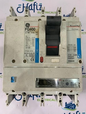 GE FG400 FGN406F400LF 400 A 4 POLE 50 KA Moulded Case Circuit Breaker