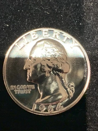 (1) 1952-1964 Washington Quarter From OBW Roll Estate CHO-GEM Bu Unc. 90% Silver