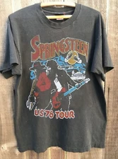 Vintage BRUCE SPRINGSTEEN 1978 Tour Charcoal Unisex T shirt S-5XL KH17759