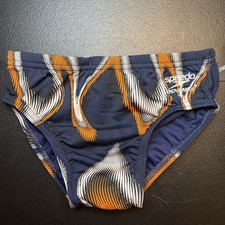 Speedo Boys / Kids / Youth Swim Briefs Euro Brazilian Bathing Suit Size 26