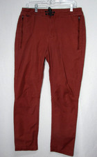 Roark Layover Traveler Desert Red Straight Leg Hiking Pants Mens 32x30