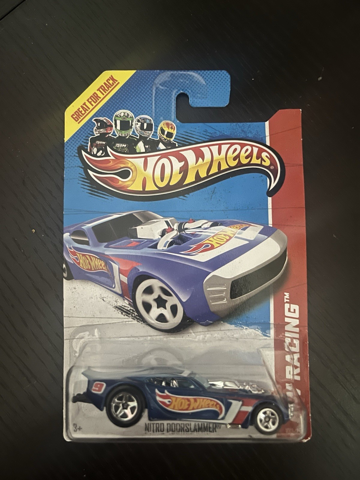 Hot Wheels HW Racing Nitro Doorslammer # X1741-09AOB Blue 103/250 2013