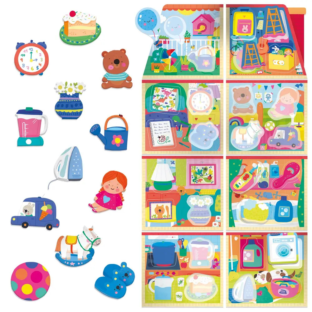 Headu Mehrfarbig Lernspiel Mein Montessori-Haus - Bild 3