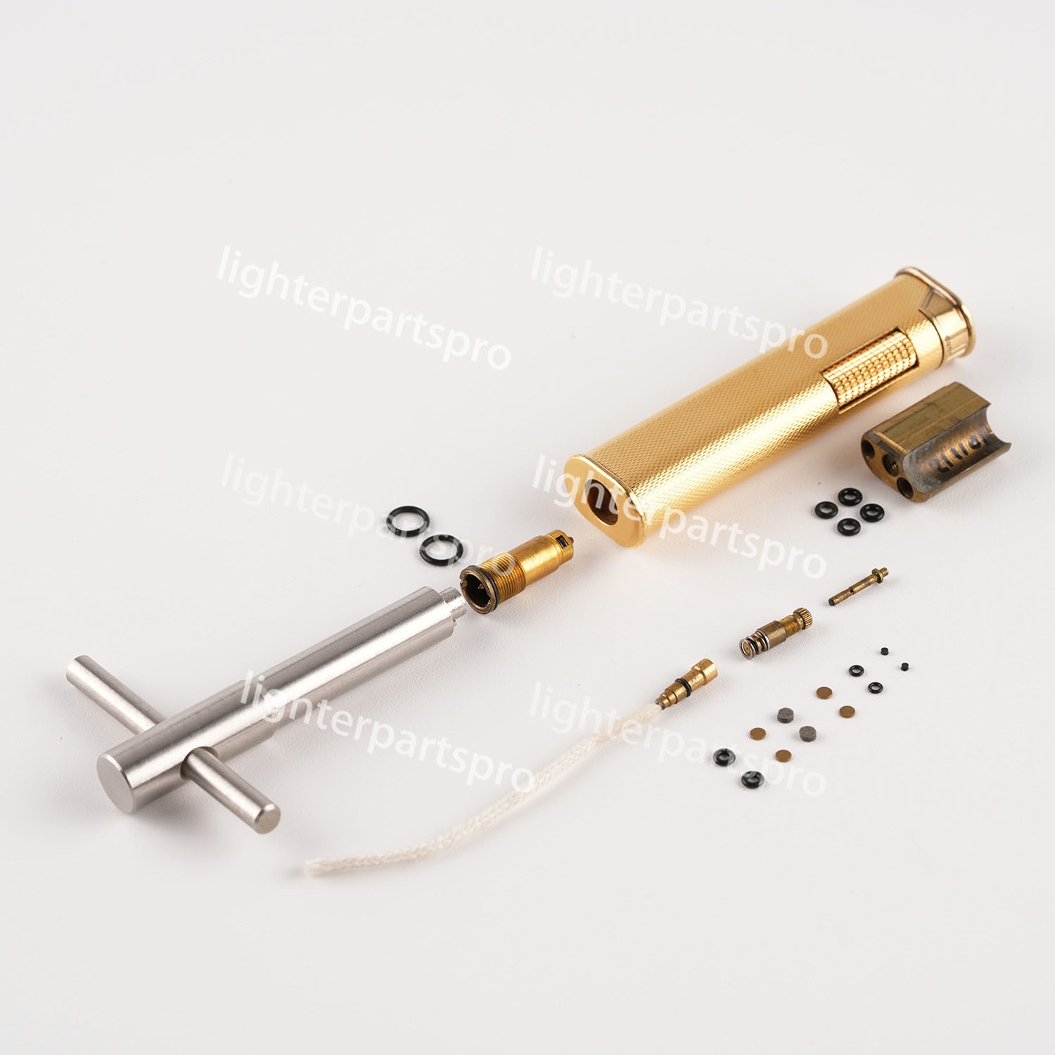 Complete Repair Set: 2 Kits, Springs filler valve tool for Dunhill Dress Lighter