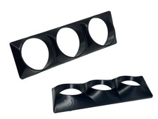 52mm 3 Hole Single Din Radio Triple Gauge Pod Mount Holder Rhd For Right Side