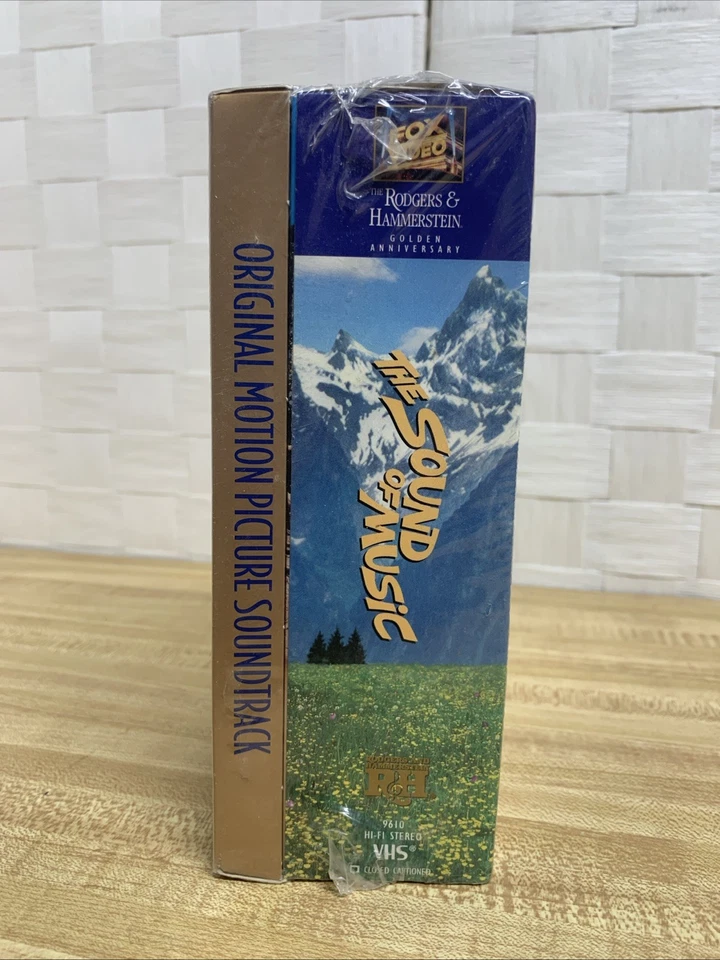 The Sound of Music VHS & Original Motion Picture Soundtrack Cassette Sealed NOS - Image 4 of 4