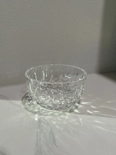 VTG Waterford Crystal LISMORE 5” X 2 1/8”BOWL , Candy- Nut Dish